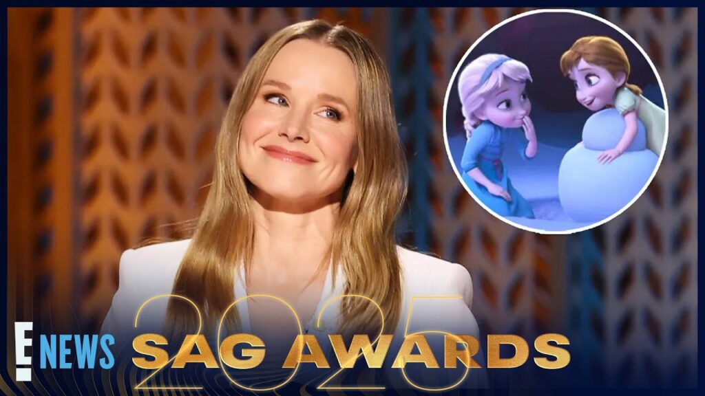 Kristen Bell Sings Frozen Parody Monologue & It’ll Melt Your Heart | SAG Awards 2025 | E! News