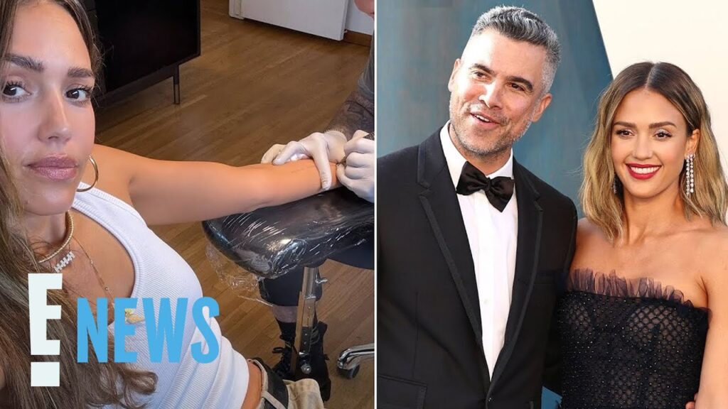 Jessica Alba’s DEBUTS New Tattoo Amid Divorce From Cash Warren | E! News