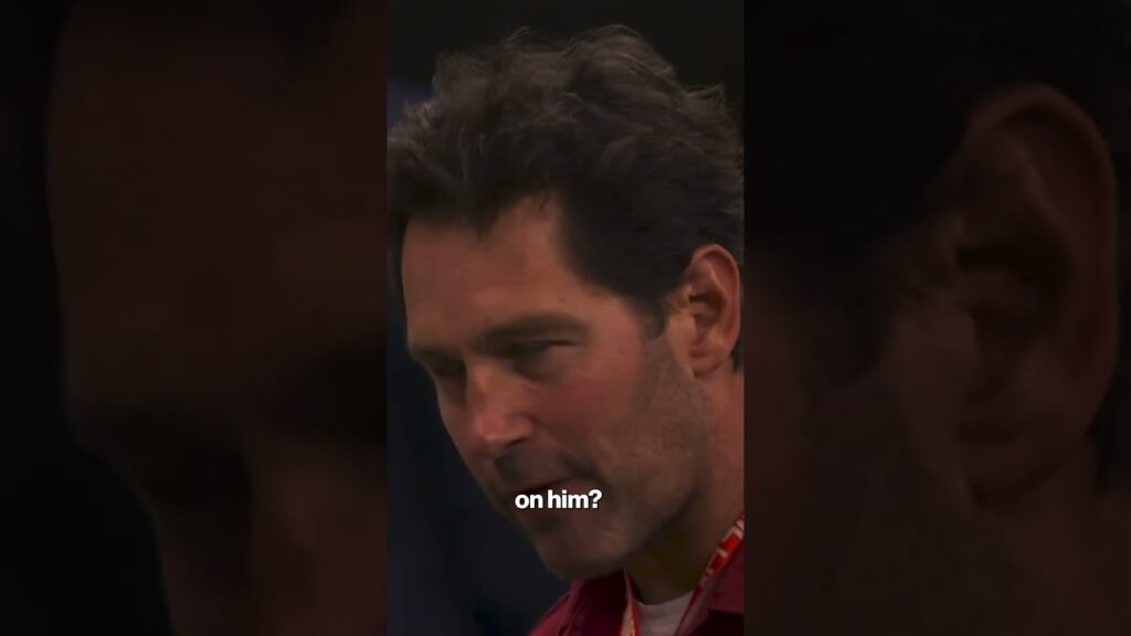Paul Rudd spotted on the field at Super Bowl 2025 #shorts