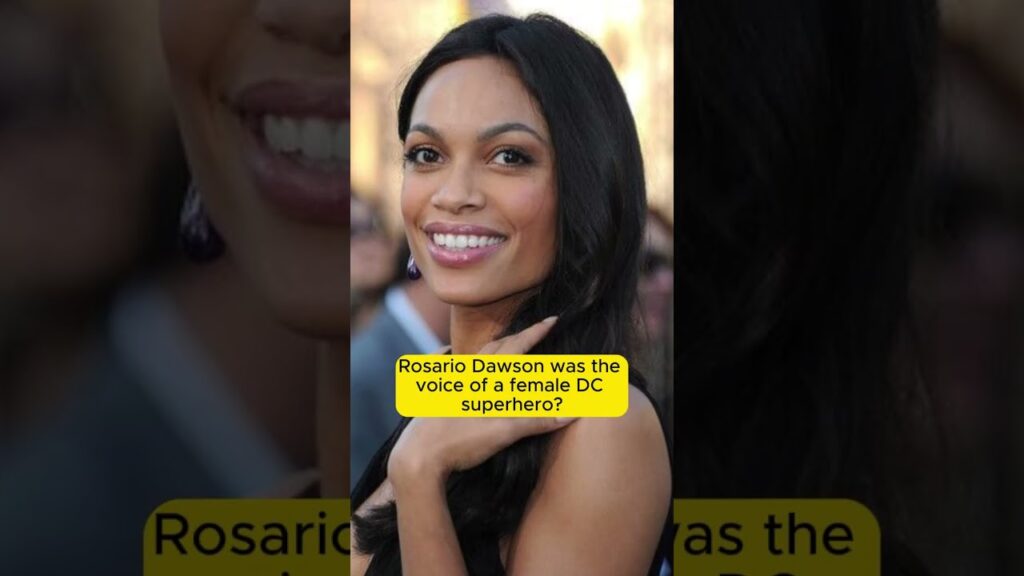 Did you know THIS about Rosario Dawson? #shorts Did you know THIS about Rosario Dawson? #shorts