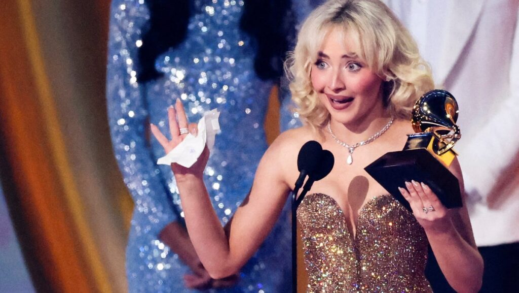 How many awards did Sabrina Carpenter win at 2025 Grammys? See results