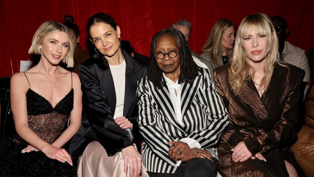 'The View' star Whoopi Goldberg appears at Christian Siriano NYFW show