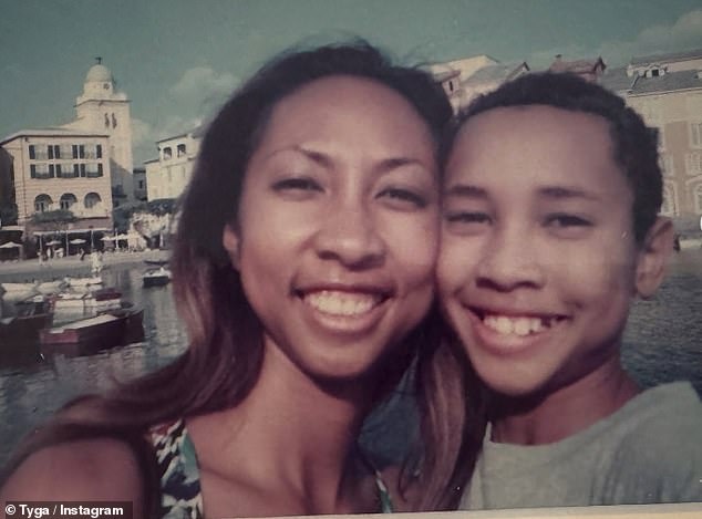 His message was accompanied by a heartwarming Instagram album showing him with his mother through the years, including when he was a child