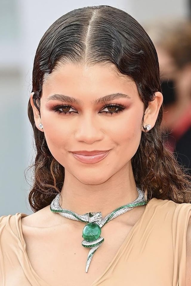 Zendaya in custom Balmain FW20 at the 2021 Venice Film Festival