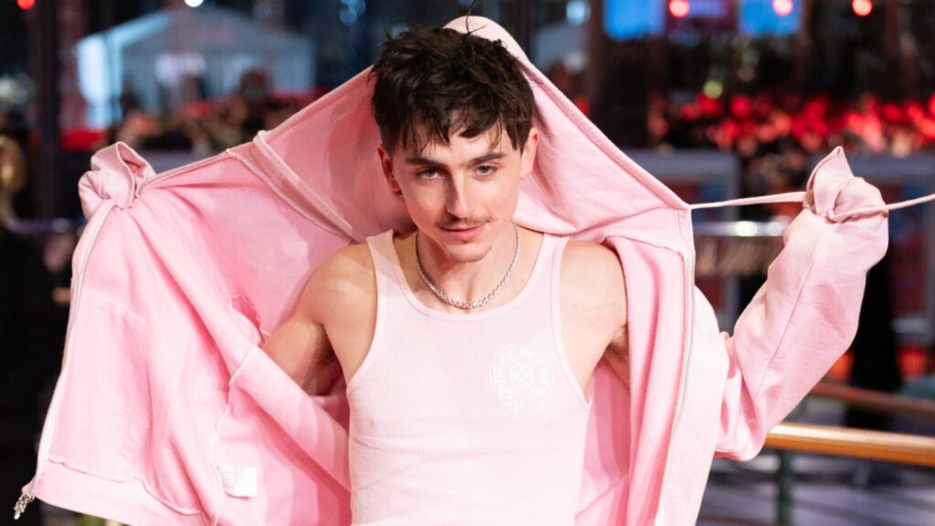 Timothée Chalamet and Kylie Jenner Share a Kiss in Berlin