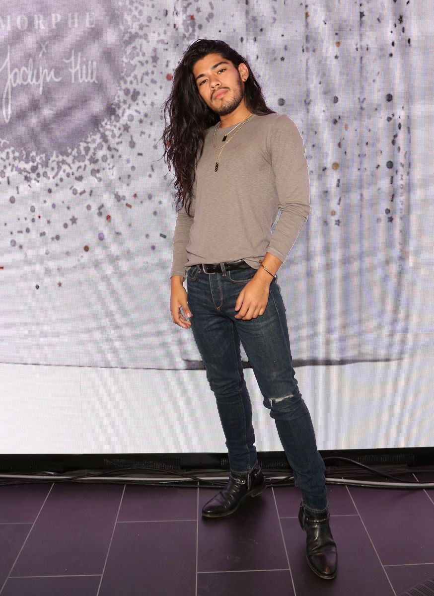  Hair stylist Jesus Guerrero attends the Morphe store opening at the Miracle Mile Shops at Planet Hollywood Resort & Casino on June 16, 2018 in Las Vegas, Nevada. 