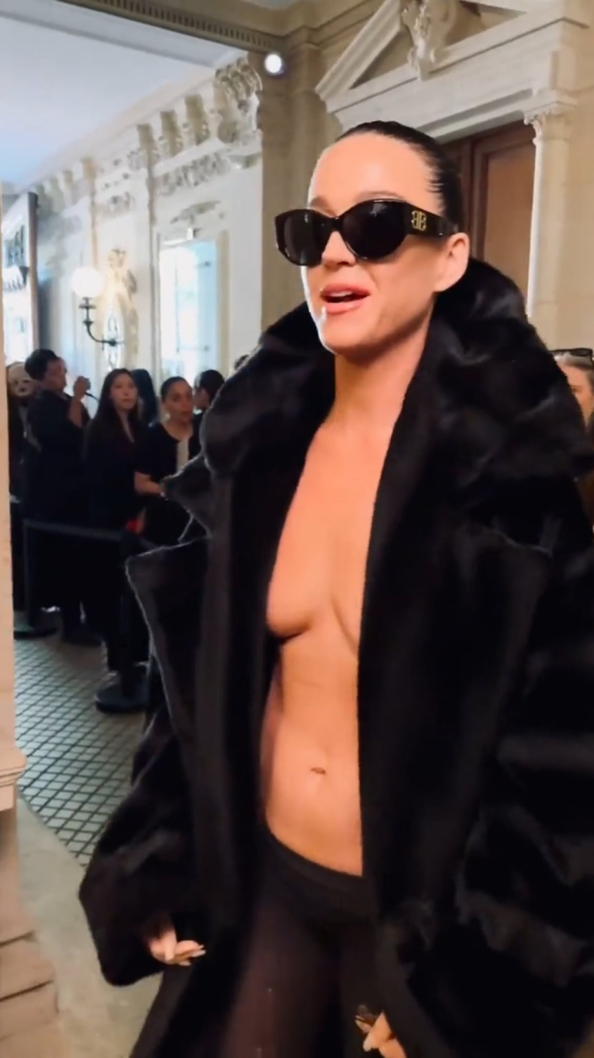 Katy Perry at Paris Fashion Week 2024