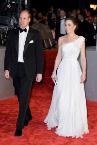 Kate Middleton, BAFTAs 2019, Alexander McQueen, red carpet