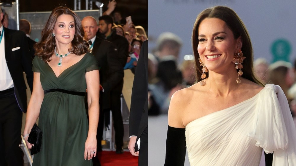 Kate Middleton’s BAFTA Dresses Through the Years: Jenny Packham & More Kate Middleton, Jenny Packham, Alexander McQueen, BAFTAs, dresses, red carpet