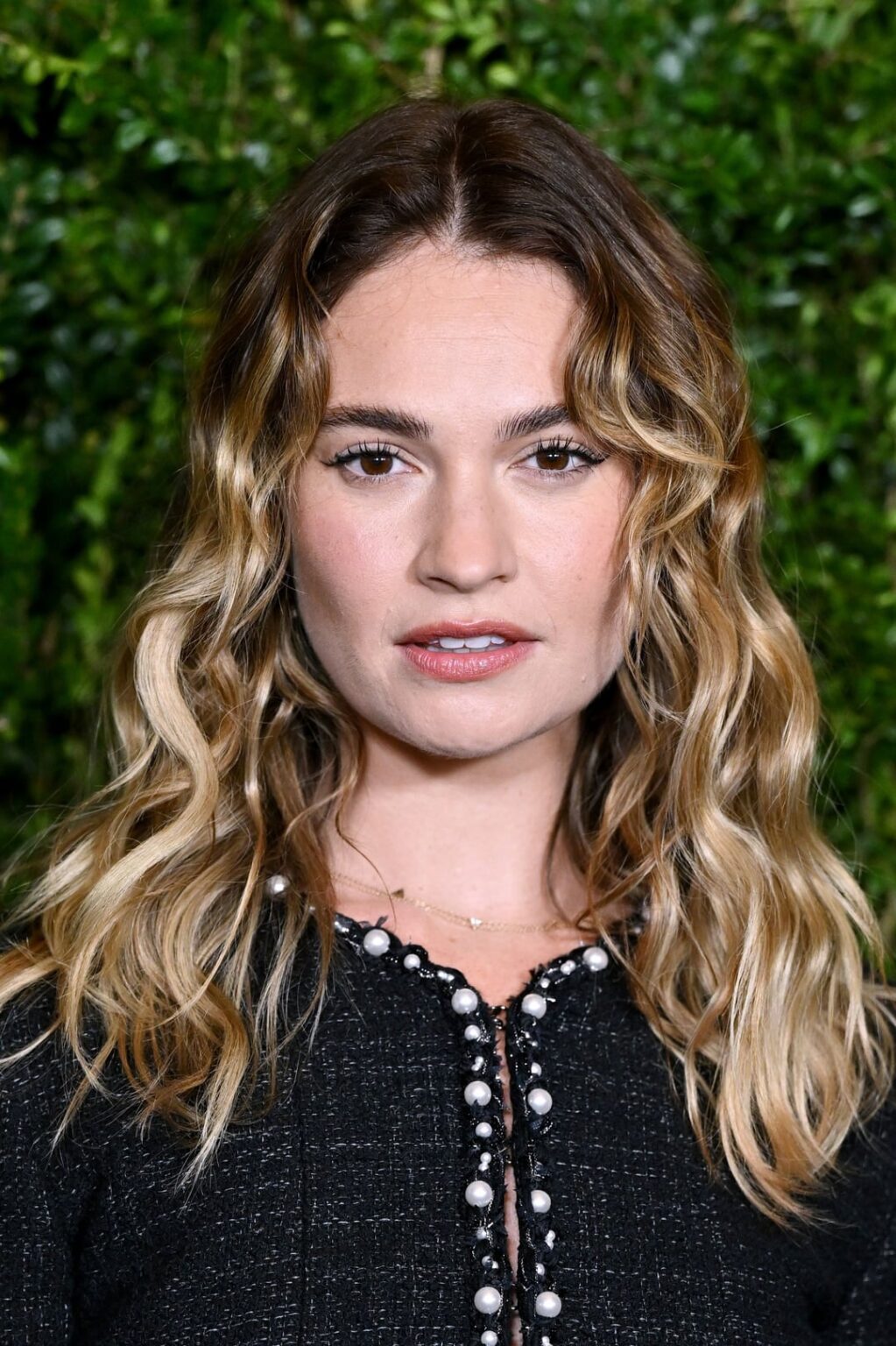 Lily James | Charles Finch & Chanel Pre-BAFTA Dinner 15th February 2025