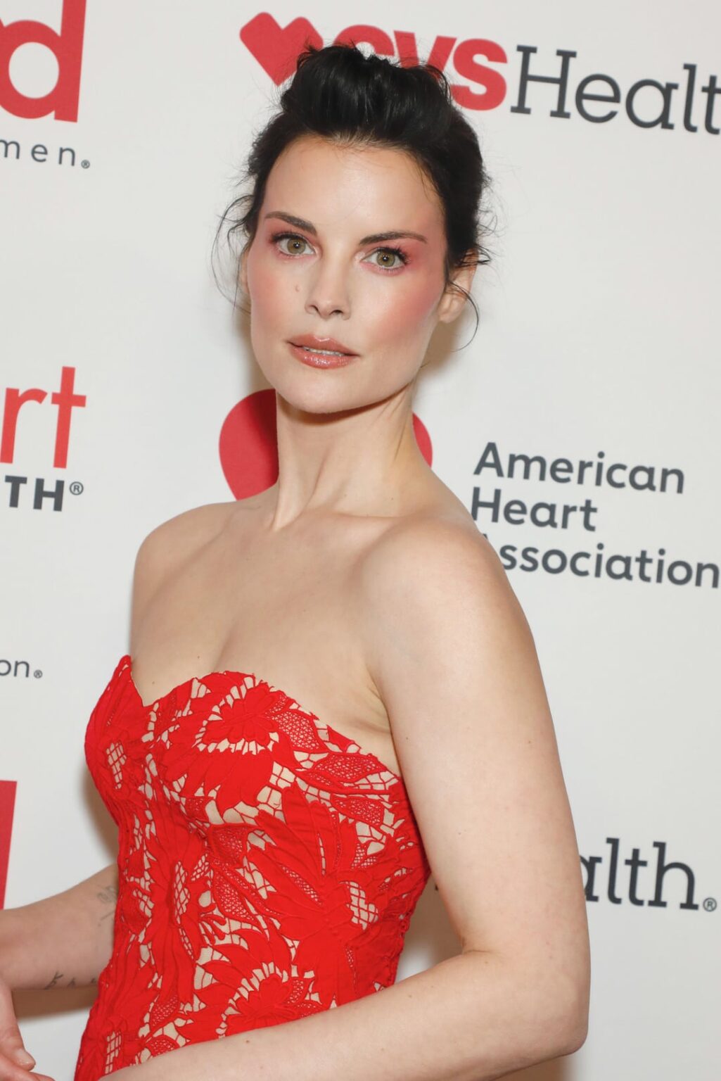 Jaimie Alexander attending AHA's Red Dress Collection, Jazz at Lincoln Center in New York - January 30, 2025