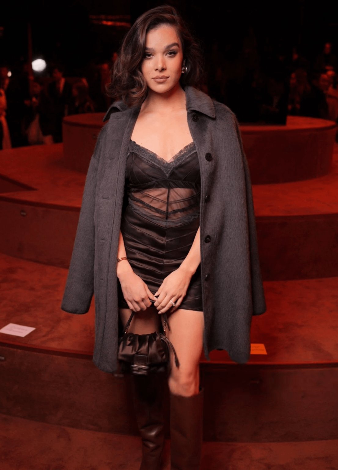 Hailee Steinfeld, Milan Fashion show, 2025