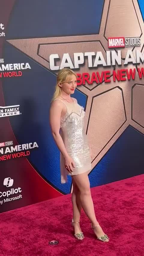 Kathryn Newton - "Captain America: Brave New World" World Premier