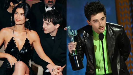 Kylie Jenner and Timothee Chalamet