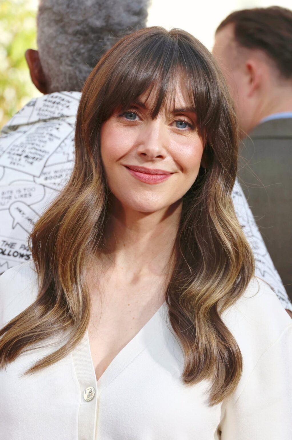 Alison Brie, The Russos Handprints and Footprints in Cement Ceremony, 21st Feb, 2025