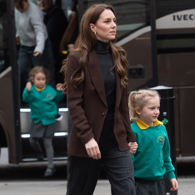 Catherine, Princess of Wales, takes school bus to official engagement Bang Showbiz NZ