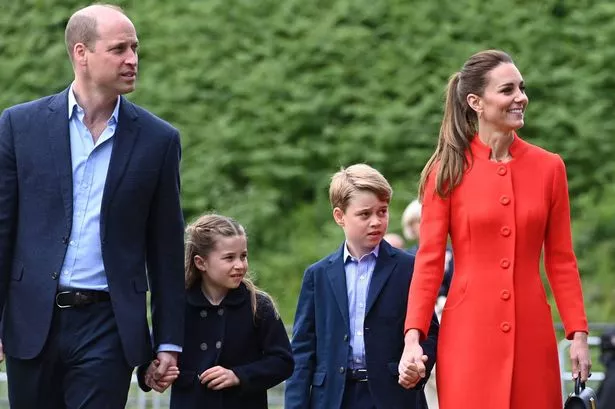 The Duke and Duchess of Cambridge, Prince George and Princess Charlotte