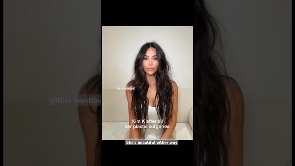 She's beautiful either way#kimkardashian #hollywood
