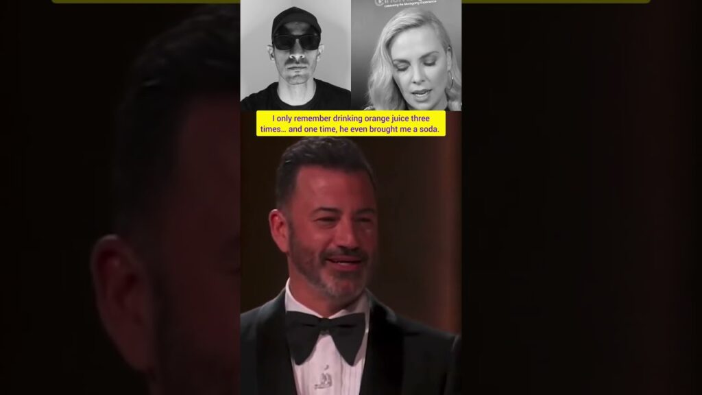 😁🥂"Charlize Theron and Guillermo’s Endless Drink Mystery!"