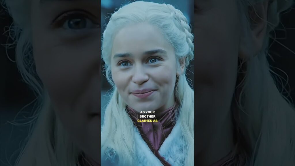 Sansa Stark & Dragons Mother💕Telling Very Sweetly 🥰❤️ #gameofthrones #webseries #shorts