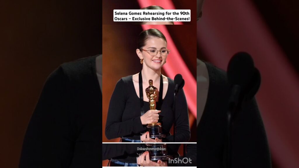 Selena Gomez at the 90th Oscars Rehearsals!! #selenagomez #90thoscar#fyp #oscar2025 Selena Gomez at the 90th Oscars Rehearsals!! #selenagomez #90thoscar#fyp #oscar2025