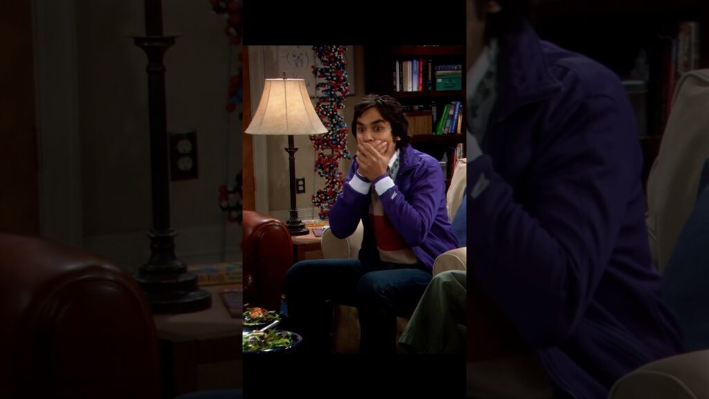 Raj Spoke Infront Of Penny Without Any Drink! For The 1st Time | The Big Bang Theory #shorts #funny