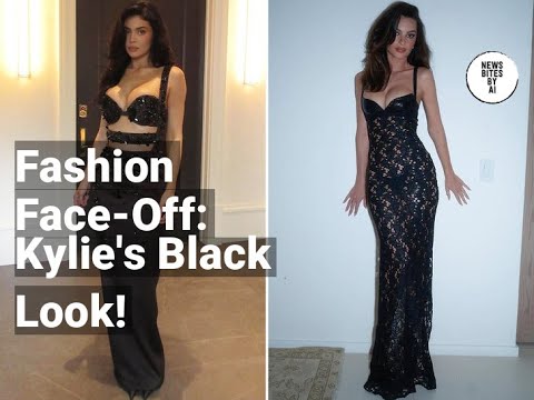 Kylie Jenner vs. Emily Ratajkowski: Black Fashion Showdown!