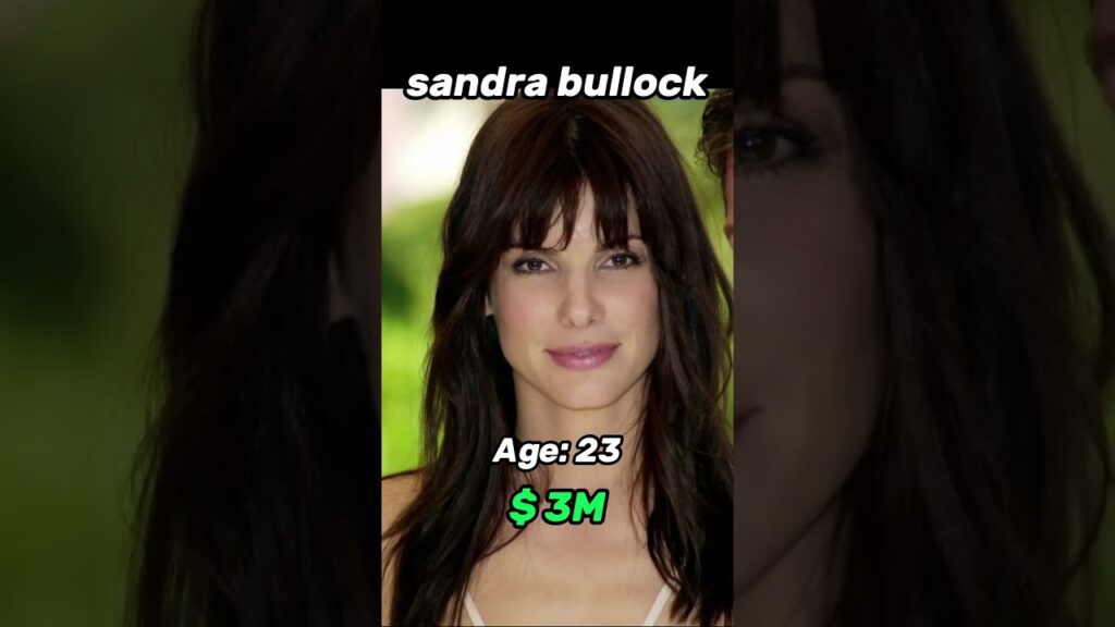 The Evolution of Sandra Bullock #evolution #sandrabullock #shortvideo