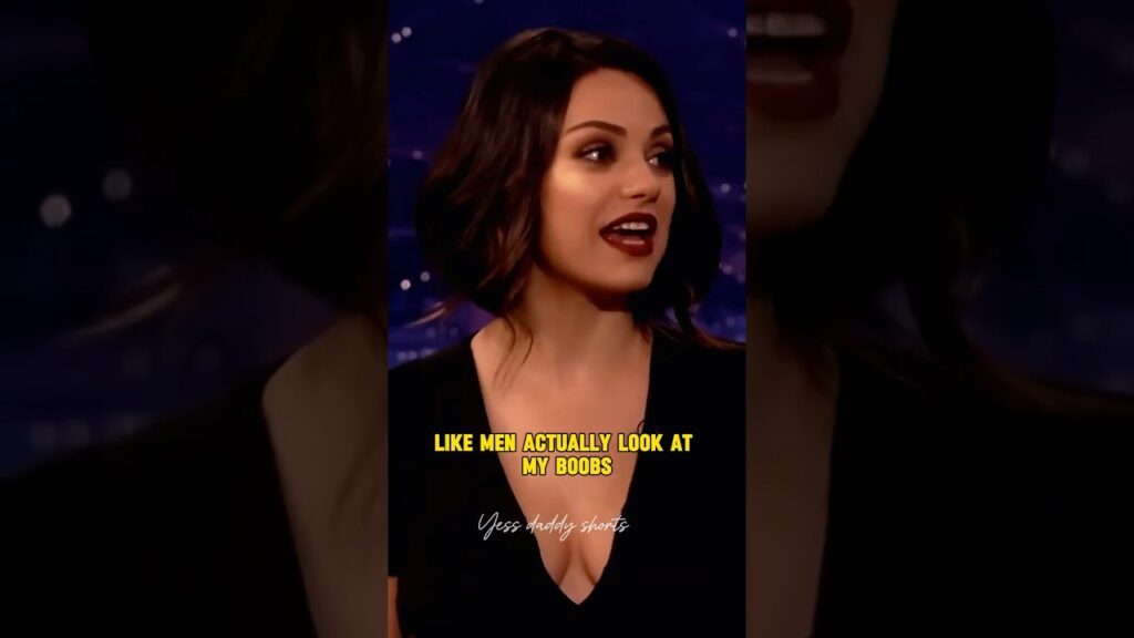 Mila Kunis and her b**bs problem 😬🫠
