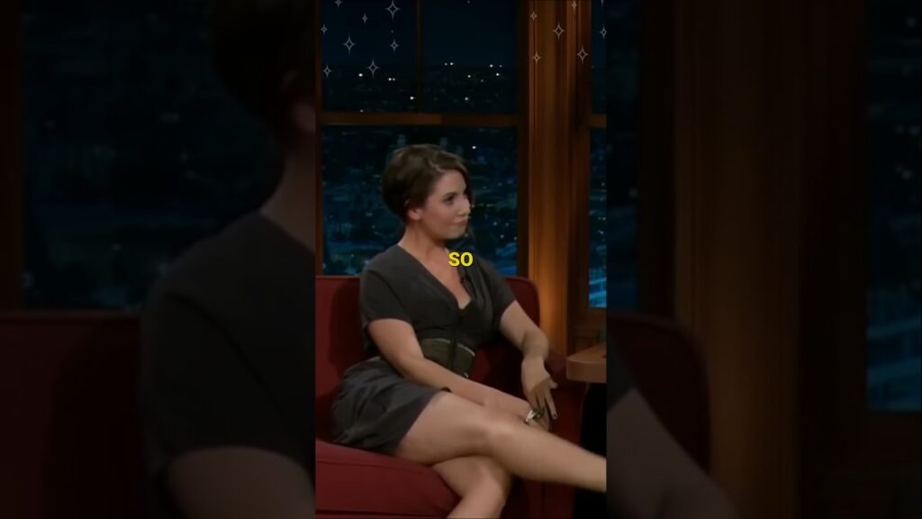 🎭 Alison Brie Studied in Scotland?! Craig Ferguson’s Funny Reaction! 😂#shorts
