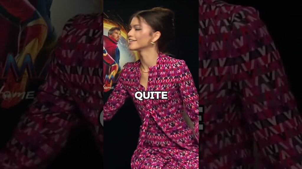 Zendaya Knew Tom Wasn’t in the Spider-Man Poster by His Abs