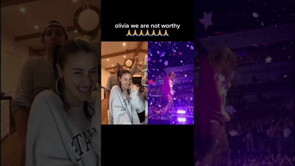 "going up" in a literal STADIUM 🤯 @OliviaRodrigo