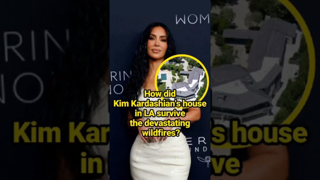 How did Kim Kardashian’s house in LA survive the devastating wildfires? #celebrity #kimkardashian How did Kim Kardashian's house in LA survive the devastating wildfires? #celebrity #kimkardashian