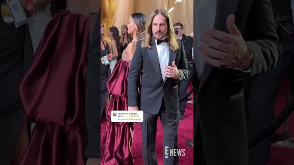 Zoe Saldaña and Marco Perego-Saldaña made the #Oscars their date night. ❤️ #AwardsSeason