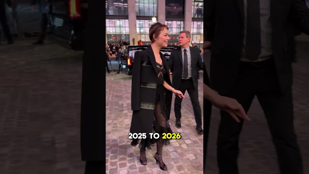 Emma Stone STUNS at Louis Vuitton Show | Fashion Icon Moment!