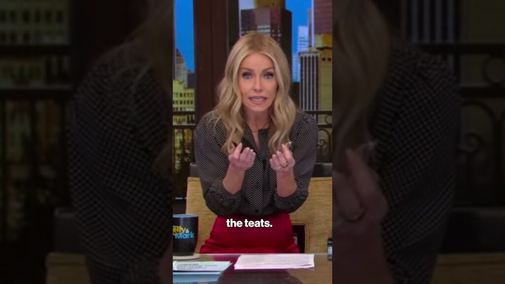 Kelly Ripa makes Mark Consuelos try her 'cockroach milk' #shorts