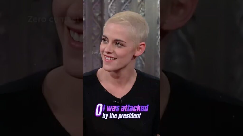 How did Kristen Stewart respond to Trump’s 11 tweets about her?#interview #funny#talkshow #dialogue How did Kristen Stewart respond to Trump's 11 tweets about her?#interview #funny#talkshow #dialogue