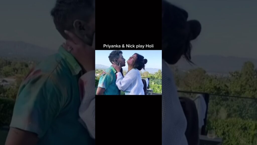 Priyanka Chopra and Nick Jonas Holi Celebration | #trending #viral #shorts #priyankachopra #holi