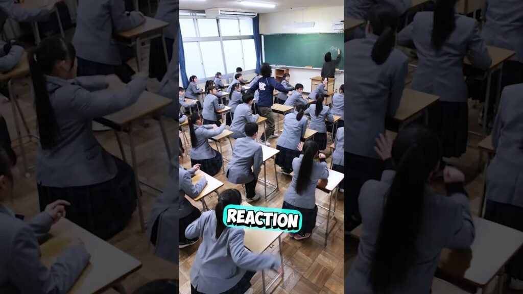 The Whole Class Started Dancing When The Teacher Turned Around π³ #shorts The Whole Class Started Dancing When The Teacher Turned Around π³ #shorts