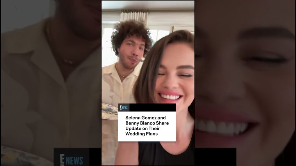 Selena Gomez can’t calm down about her upcoming wedding with Benny Blanco.