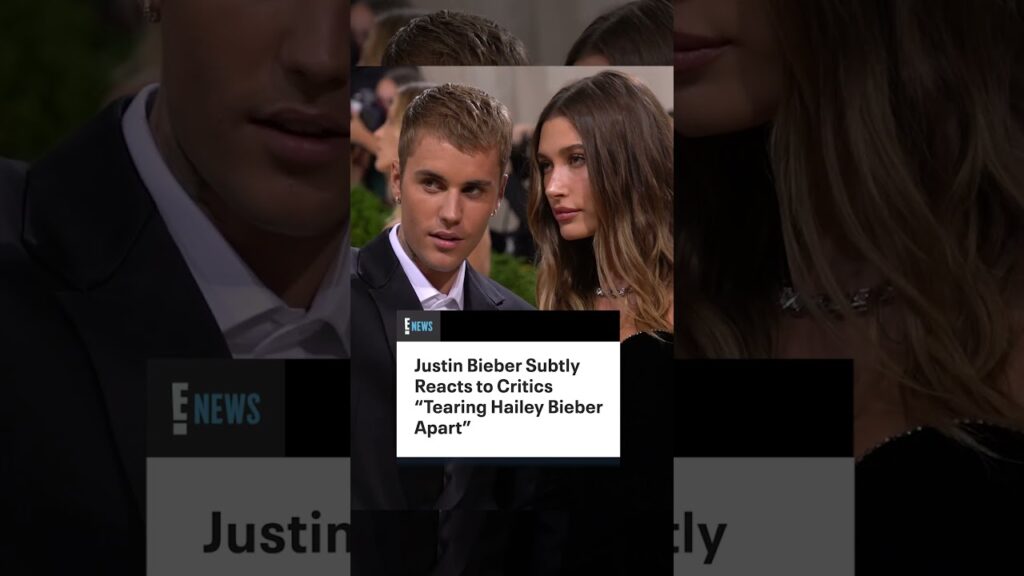 Justin Bieber Subtly Reacts to Critics “Tearing Hailey Bieber Apart”