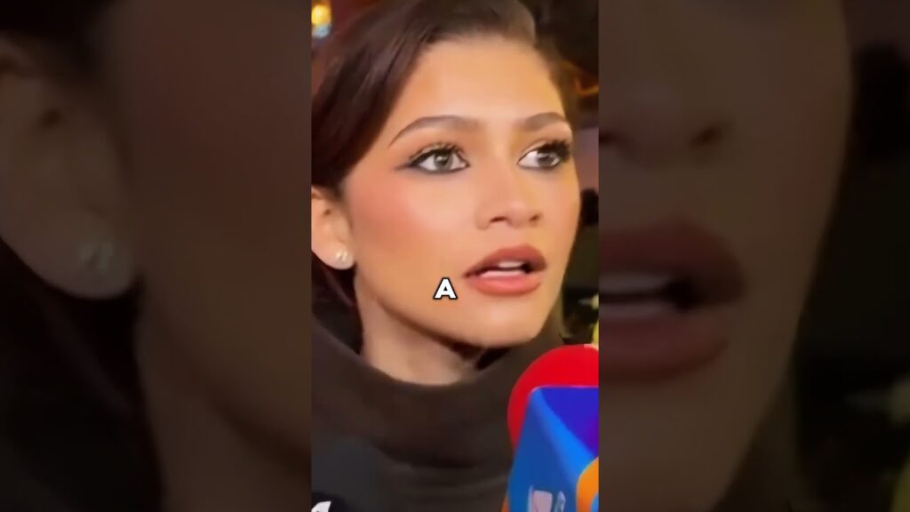 Zendaya Got Super Awkward When Asked About Her Fiancé, Tom Holland Zendaya Got Super Awkward When Asked About Her Fiancé, Tom Holland