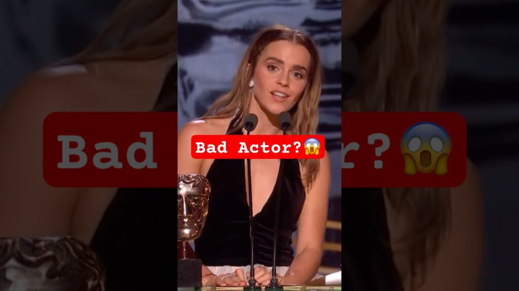 Emma Watson Called A BAD Actor By Harry Potter Co-Star😱