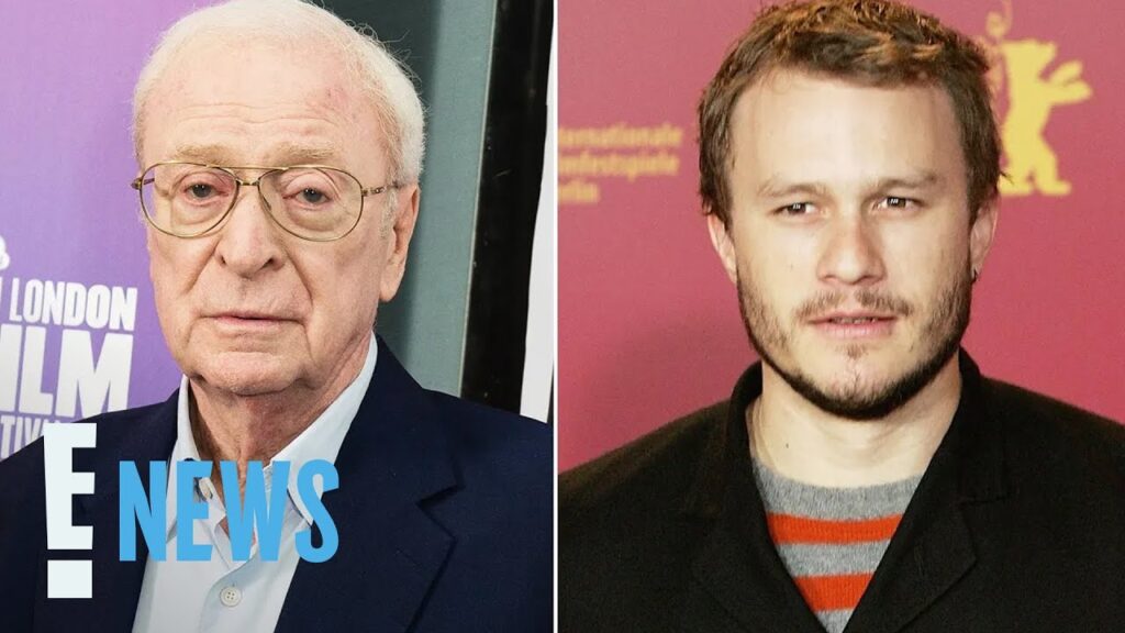 Why Michael Caine Was “Terrified” of Heath Ledger on ‘The Dark Knight’ Set | E! News Why Michael Caine Was "Terrified" of Heath Ledger on ‘The Dark Knight’ Set | E! News