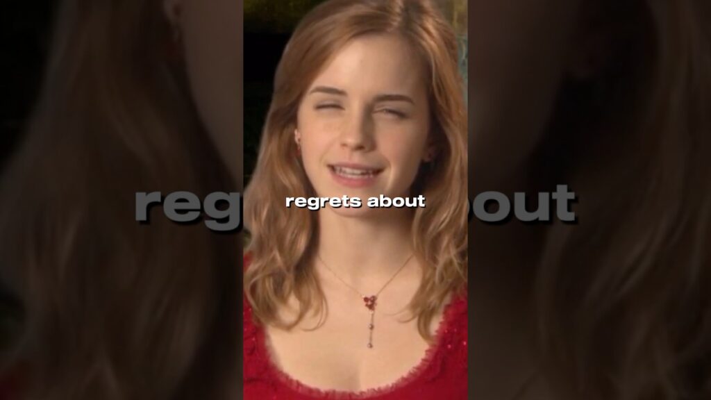 Emma Watson’s Only Harry Potter REGRET😱 Emma Watson’s Only Harry Potter REGRET😱