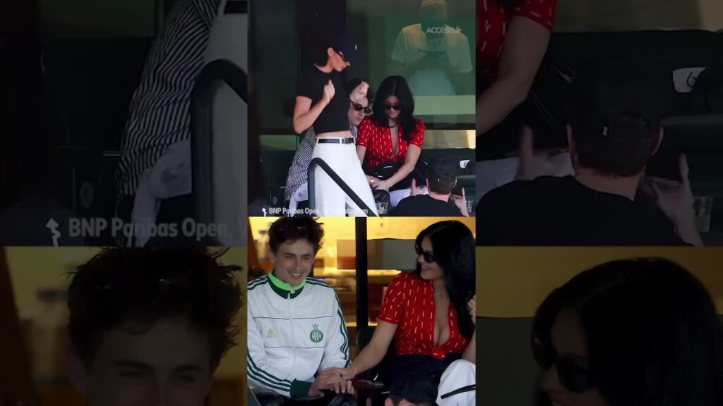 #KylieJenner and #TimotheeChalamet are letting their love shine at Indian Wells Open 🎾