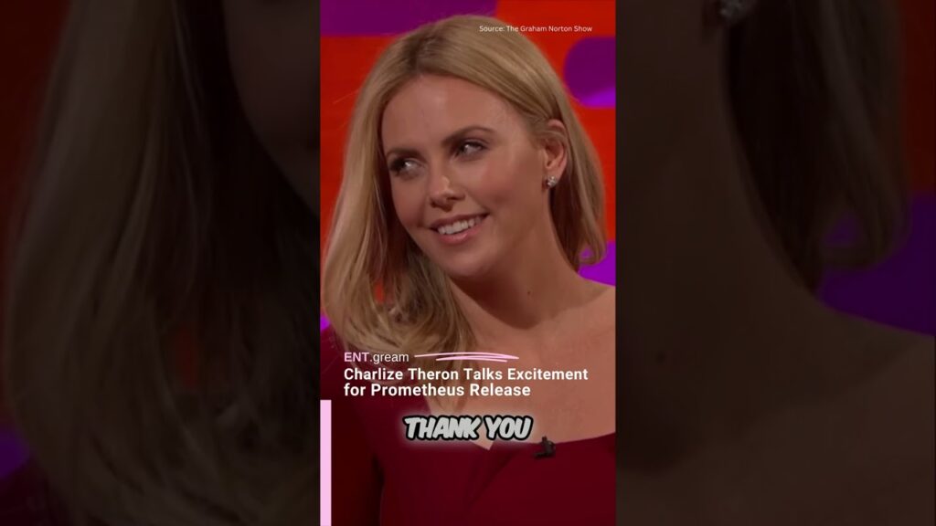Charlize Theron Celebrates "Prometheus" Release on The Graham Norton Show