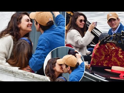 Mila Kunis & Ashton Kutcher Enjoy Romantic Getaway with Their Kids