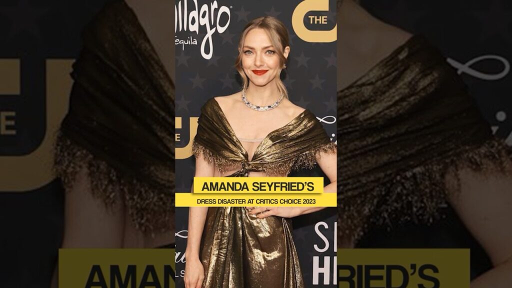 Amanda Seyfried’s Dress Disaster at Critics Choice 2023 – Glen Powell Saves the Day!