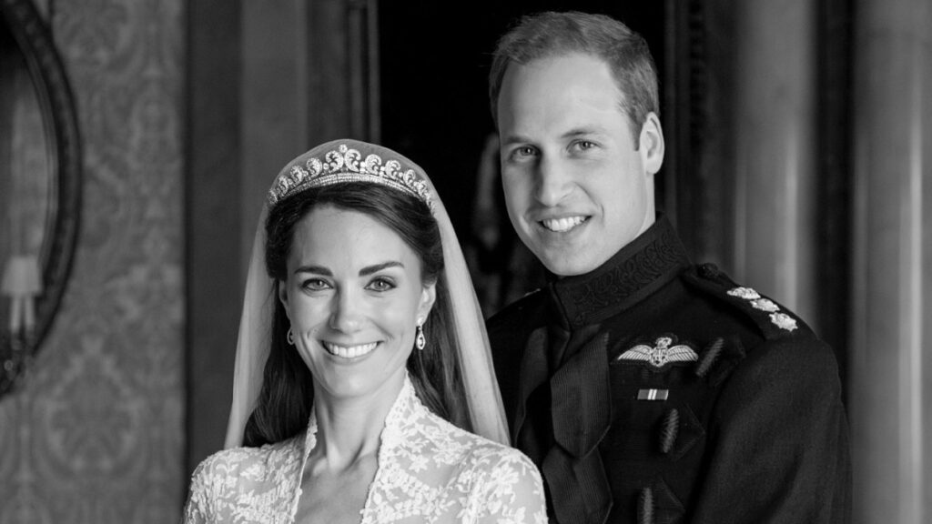 Prince and Princess of Wales release unseen photo to mark anniversary